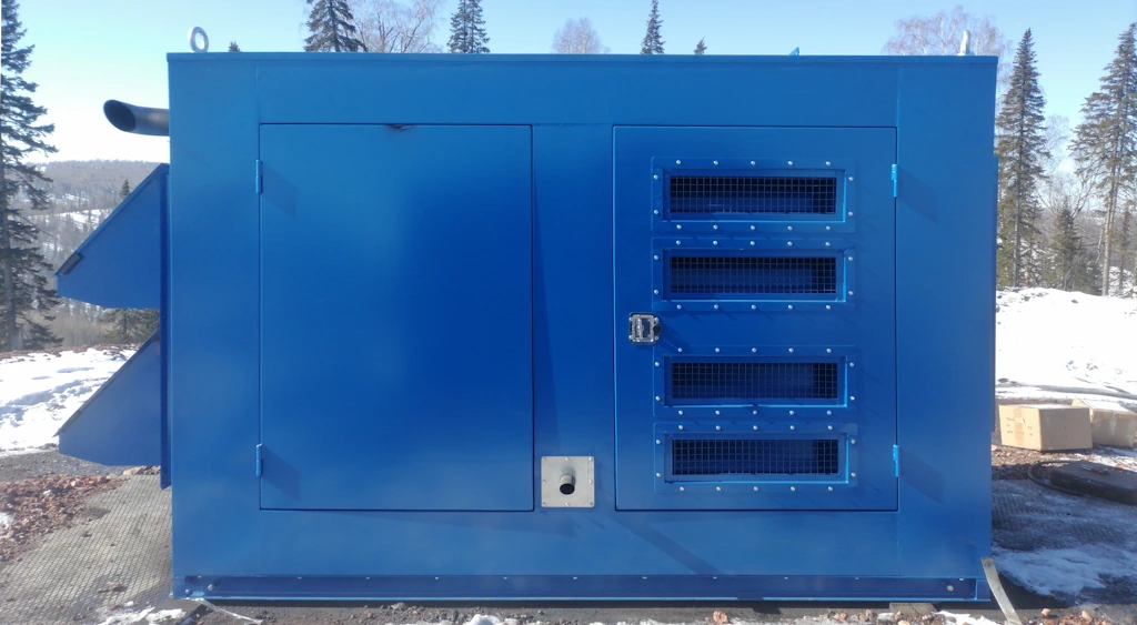 Дизель-генератор в кожухе двигатель Yuchai