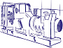ДЭС (ДГУ) ЭТРО АД1450-Т400 6300В изготовлены с двигателем MTU 12V4000G63 от российского производителя АО «Электроагрегат» Дизель-генератор ЭТРО в Балашихе АД1450-Т400 с двигателем MTU 12V4000G63 от российского производителя