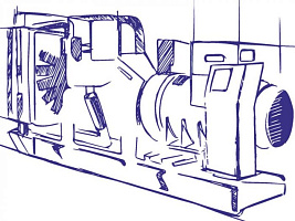 Дизель-генераторы в Балашихе ЭТРО АД 800-Т400 с двигателем Cummins KTA38-G5 от российского производителя